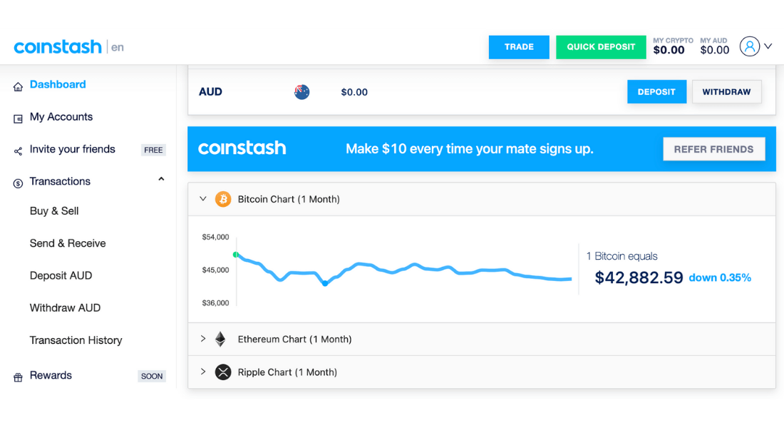 coinstash cryptocurrency trading